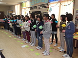 坂下小学校の生徒さんによるミニコンサート