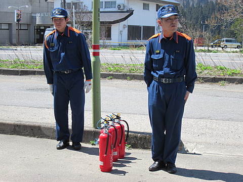 西会津消防署員の方々のお話！背筋が伸びます。